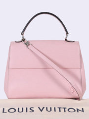 LV Cluny MM Bag Epi Leather Rose Ballerine