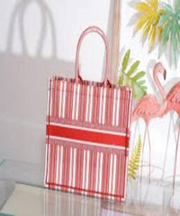 Dior Book Tote Bag Marbella Exclusive Red