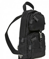 Prada Fabric Backpack Black