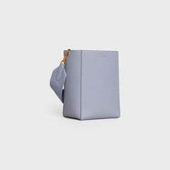 Celine Sangle Small Bucket Bag In Soft Grained Calfskin Cloud