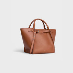 Celine Small Big Bag With Long Strap In Smooth Calfskin Tan