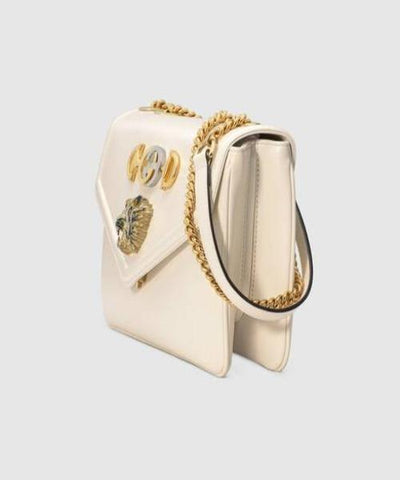 Gucci Rajah Medium Shoulder Bag White
