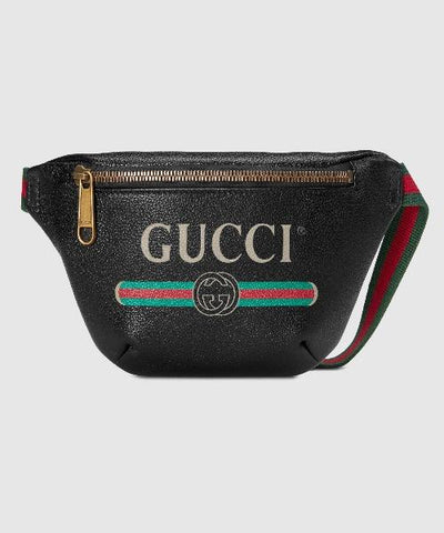 Gucci Print Small Belt Bag Black