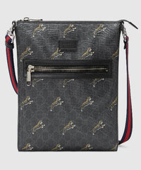 Gucci Bestiary Messenger With Tigers