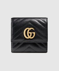 Gucci GG Marmont Matelassé Wallet Black