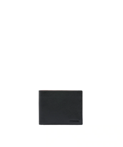 Prada Saffiano Leather Wallet Black