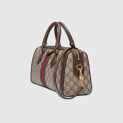 Gucci Ophidia Medium Top Handle Bag GG Supreme Canvas