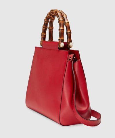 Gucci Nymphaea Small Top Handle Bag Red
