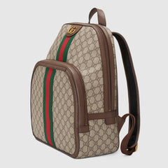 Gucci Ophidia GG Medium Backpack Beige Black