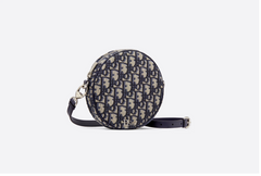 Baby Ball Bag Blue Dior Oblique Jacquard Canvas newlookbag