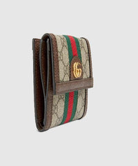 Gucci Ophidia GG French Flap Wallet