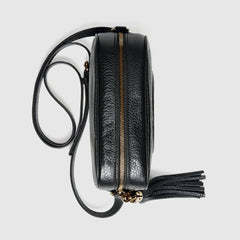 Gucci Soho Small Leather Disco Bag Black