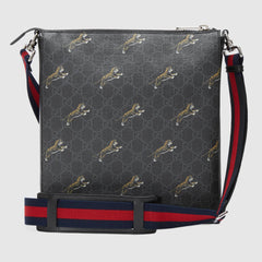 Gucci Bestiary Messenger With Tigers