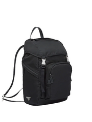 Prada Technical Fabric Backpack Black