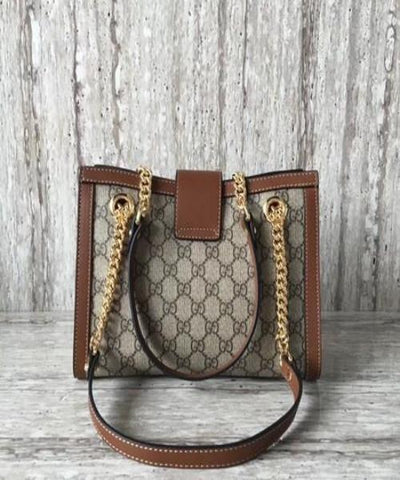 Gucci Padlock Small Shoulder Bag Brown