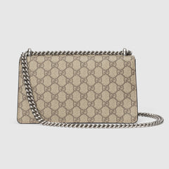 Gucci Dionysus Small GG Shoulder Bag Beige Black