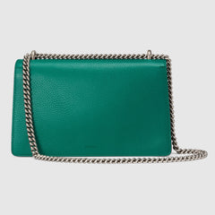 Gucci Dionysus Small Shoulder Bag Green Leather