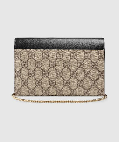 Gucci GG Padlock Continental Wallet Beige/Ebony