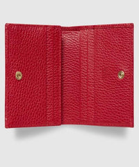Gucci GG Leather Card Case Red