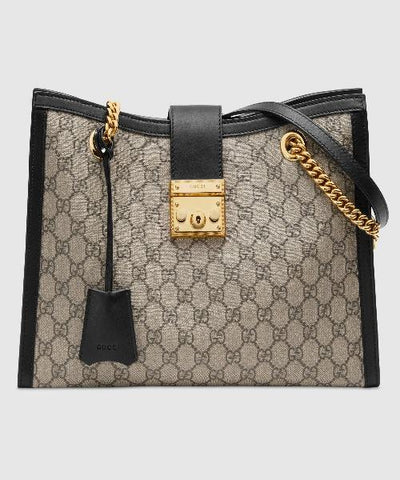 Gucci Padlock Small Shoulder Bag Black