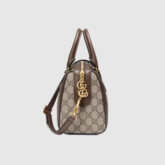 Gucci Ophidia Medium Top Handle Bag GG Supreme Canvas