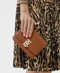 Burberry Belted Leather TB Bag Brown newlookbag