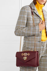 Gucci Rajah Medium Shoulder Bag Brown