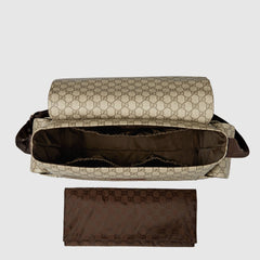 Gucci GG Plus Diaper Bag Beige/Ebony