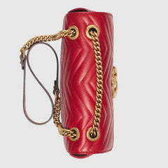 Gucci GG Marmont Small Shoulder Bag Red