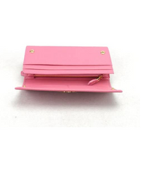 Prada Leather Wallet Pink