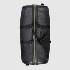 Gucci Soft GG Supreme Carry-On Duffle Black/Grey