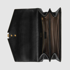 Gucci Sylvie 1969 Small Top Handle Bag Black