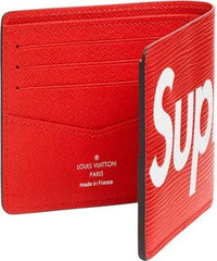Louis Vuitton x Supreme Clutch Epi Red