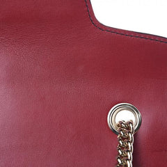 Gucci Emily Mini Micro Guccissima Bag Red