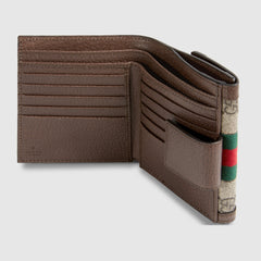 Gucci Ophidia GG French Flap Wallet