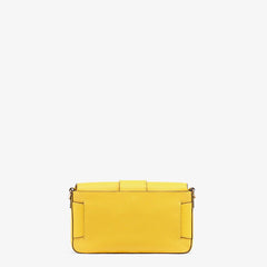 Fendi Baguette Yellow Leather Bag