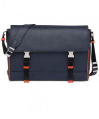 Prada Saffiano Leather Shoulder Bag Orange