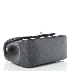 Chanel Mini Flap Bag Dark Grey