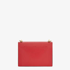 Fendi Kan U Leather Bag Red