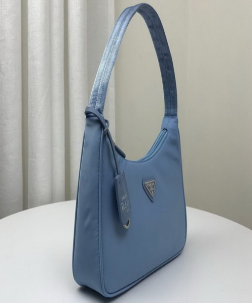 Prada Re Edition 2000 Nylon Mini Bag Periwinkle newlookbag