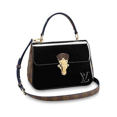 LV Cherrywood PM Patent Leather Black