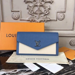 LV MyLockMe Wallet Bleu Jean