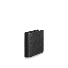 LV Multiple Wallet Taiga Leather Noir