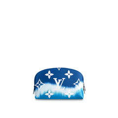 LV Escale Pochette Cosmetique Bleu