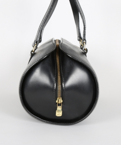 LV Soufflot Bag Black Epi Leather Noir