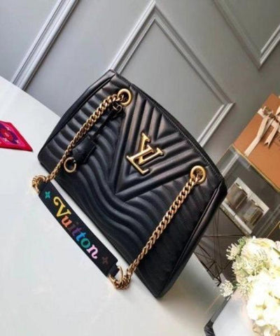 LV New Wave Chain Tote Noir
