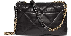 Chanel Le Boy Wallet On Chain – WOC Black Caviar Gold-Toned