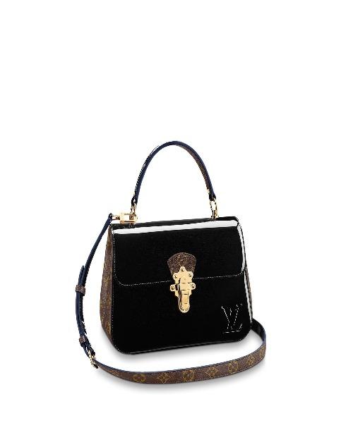 LV Cherrywood PM Patent Leather Black