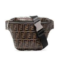 Fendi Brown Leather Belt Bag