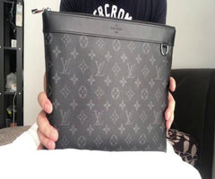 LV Keepall Bandouliere 45 Monogram Eclipse Canvas